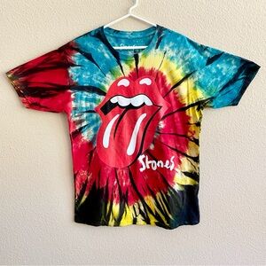 The Rolling Stones Tie-Dye Concert Tee - Large - Purchased New 2021 - Worn Once